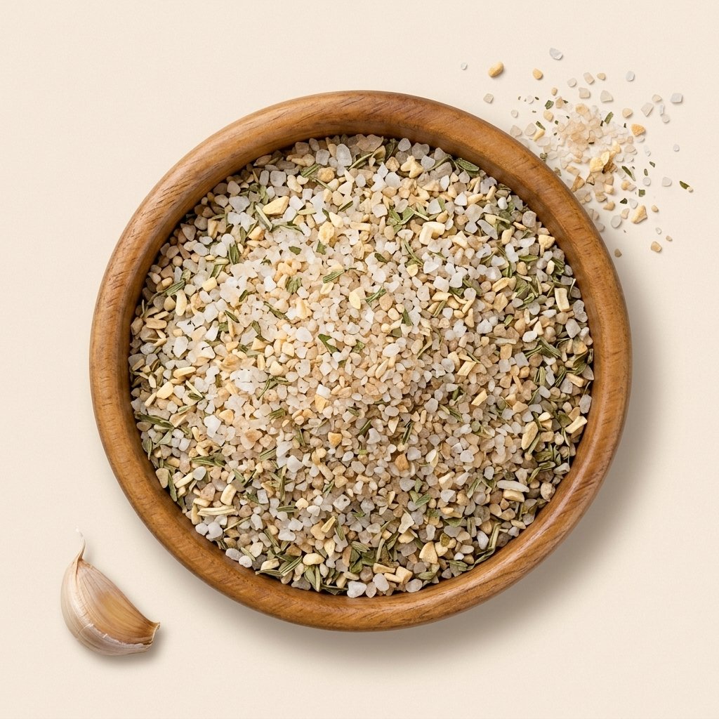 Сіль часникова з ароматними травами копчена — крафтові спеції Spice Guild